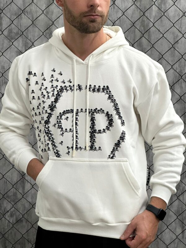 Moletom Canguru Grife Off White